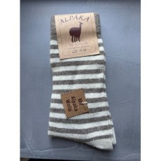 Wit-beige gestreept | maat  35-38